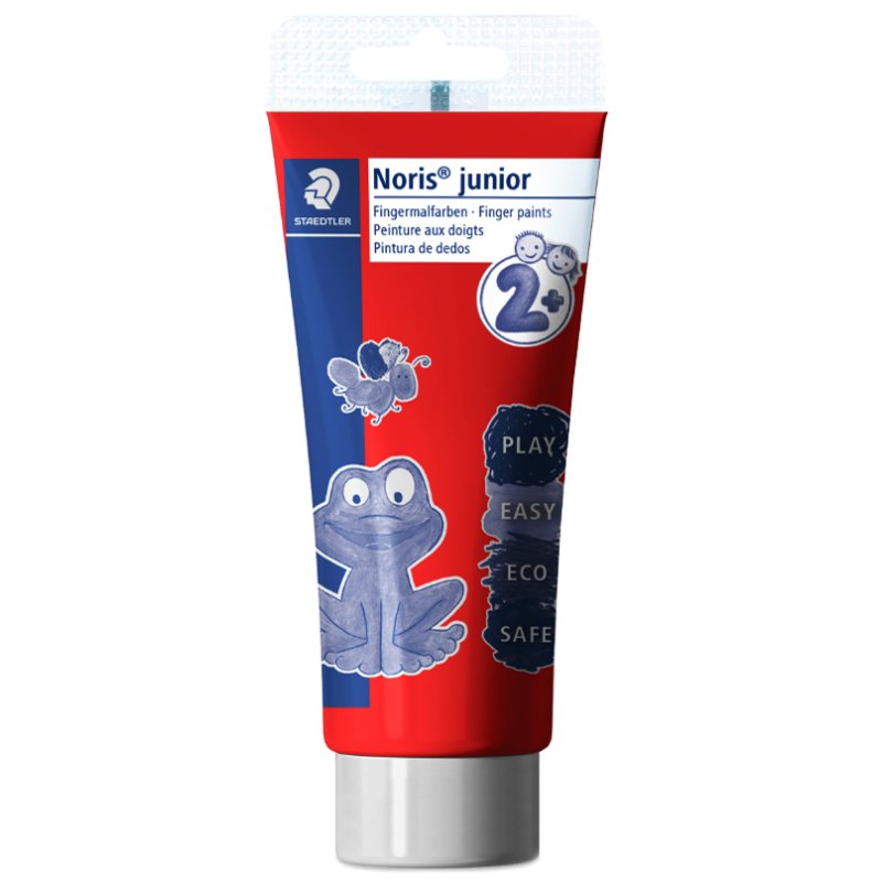 STAEDTLER peinture à doigts Noris junior, set de 6, 6 × 75 ml